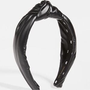 Lele sadoughi faux leather headband - excellent condition - worn twice